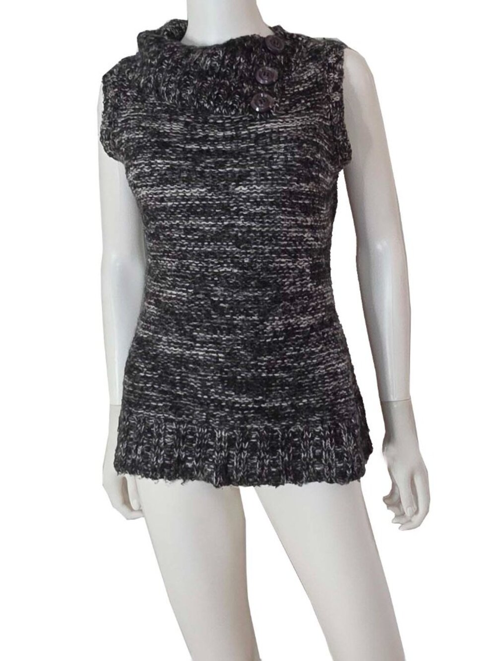 Say What Marled Cowl Neck Sweater